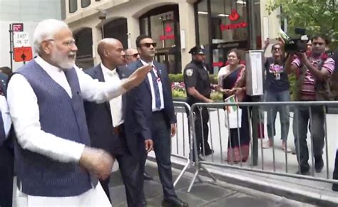 PM Modi Begins US State Visit, Gets Massive Welcome In New York: 10 ...