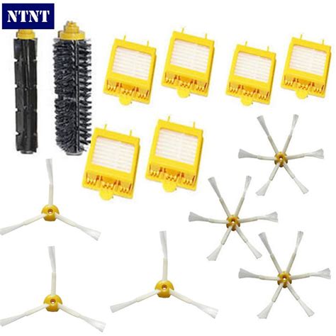 NTNT Free Post Shipping New Filters Brush 6 Armed Side Kit For IRobot