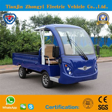 Chinese Factory 2 Seat Mini Customized Electric Utility Pickup Cargo