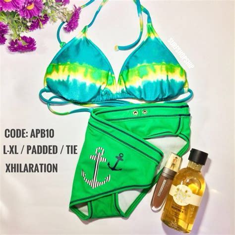 Neon Colored Two Piece Bikini Women S Fashion Swimwear Bikinis Swimsuits On Carousell