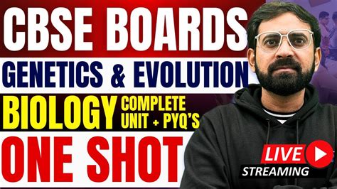 Biology Genetics And Evolution Complete Unit In One Shot Cbse Boards