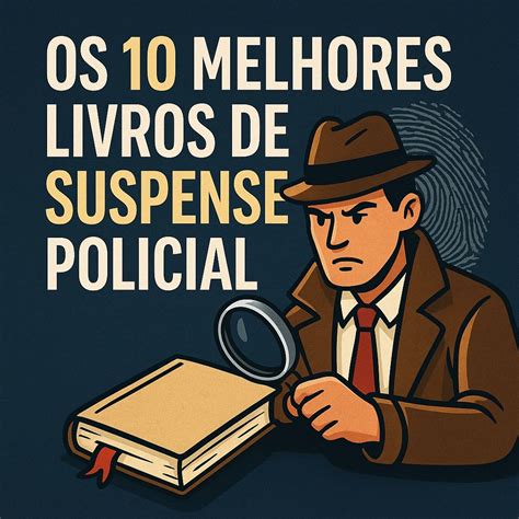 Melhor Livro De Suspense Policial - Os 10 Melhores Livros de suspense policial
