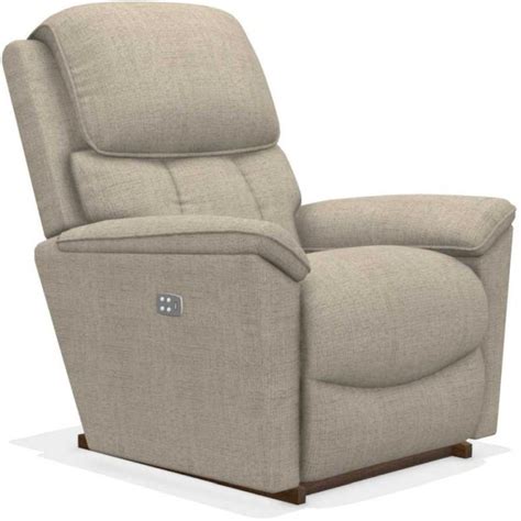 La Z Boy Kipling Fawn Power Recline Xr Reclina Rocker Rocking Recline Furniture Store Maine