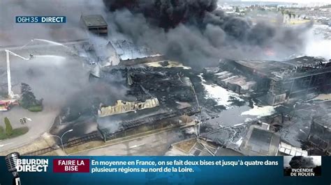 Incendie De Lusine Lubrizol De Rouen Une Délicate Opération De