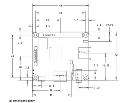 Raspberry Pi 3 Technical Drawing Lineartdrawingstattoomen