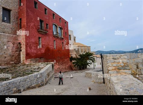 Ibiza old town Stock Photo - Alamy