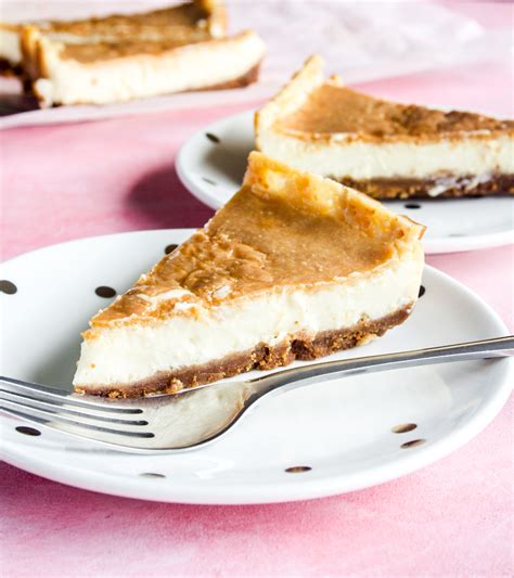 Eggless Baked Cheesecake The Desserted Girl