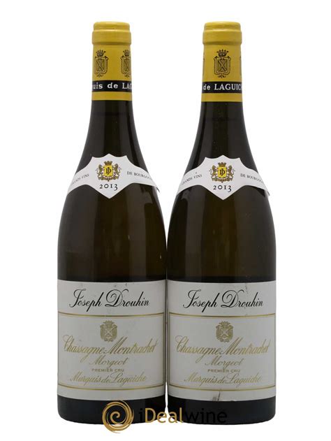 Acheter Chassagne Montrachet 1er Cru Morgeot Marquis De Laguiche