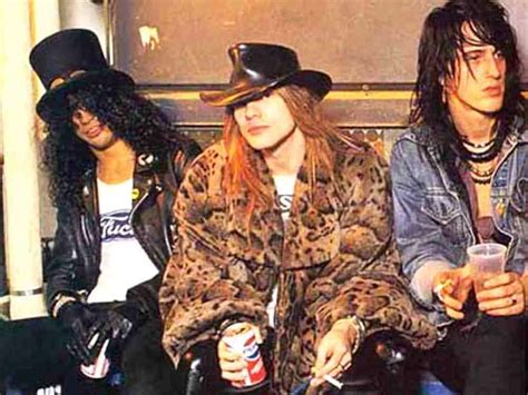 Slash Axl Rose And Izzy Stradlin Guns N Roses Axl Rose The Duff