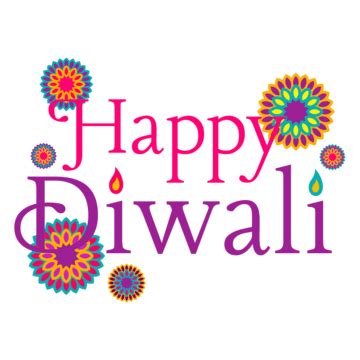 Happy Diwali Font PNG Transparent Images Free Download | Vector Files ...