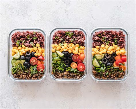 Meal prep che cosa è Esempi e Idee ricette Cr eative