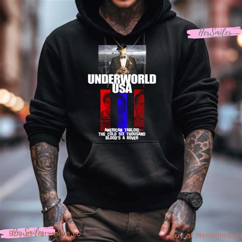 James Ellroy Underworld Usa Shirt - Hersmiles