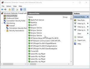 Windows Defender Firewall Remote Management Gpsose