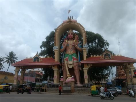 Kote Anjaneya Temple Tumkur Tourist Attractions