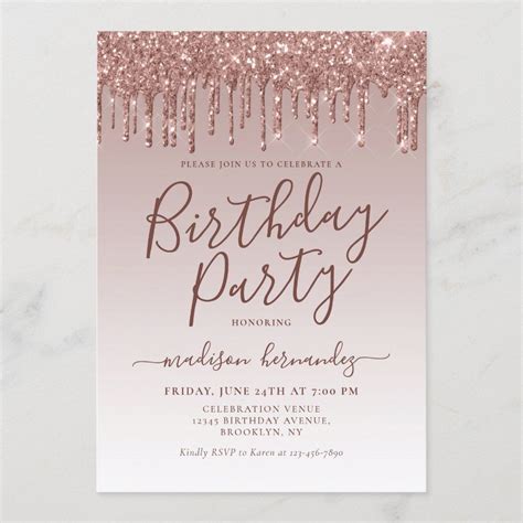 Sparkle Birthday Pink Birthday Party Sparkle Party Glow Birthday