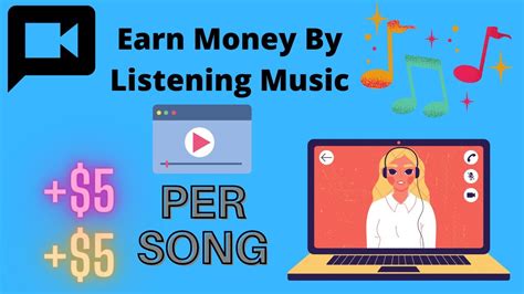 Earn 5 Every MUSIC You Listen FREE Make Money Listening To Music