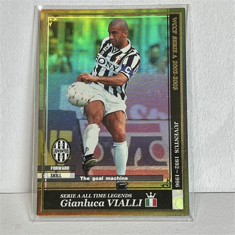 【やや傷や汚れあり】♪♪wccf 02 03 Atle ジャンルカ・ヴィアッリ Gianluca Vialli Juventus ♪三点落札で