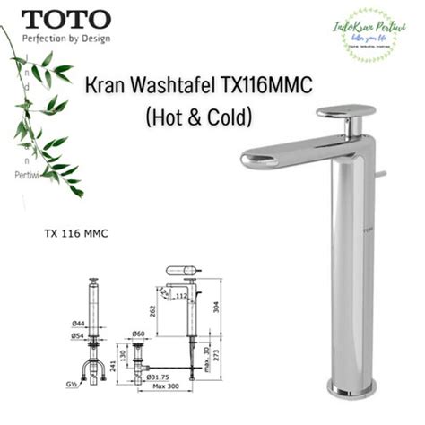 Jual Kran Wastafel Meja TOTO TX MMC Hot Cold Kran Wastafel TOTO Kab Tangerang