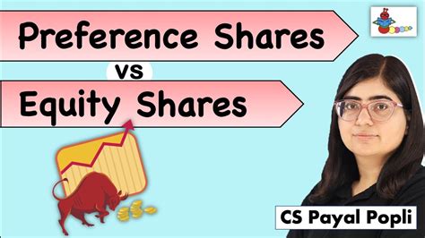 Difference Between Equity Preference Shares Equity Preference