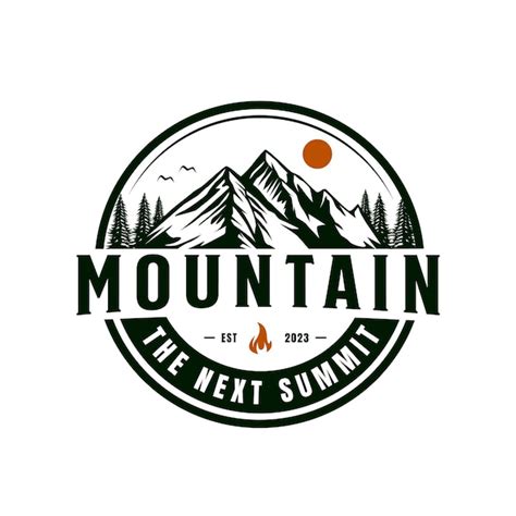 Premium Vector Mountain Logo Vector Mountain Climbing Adventure Design