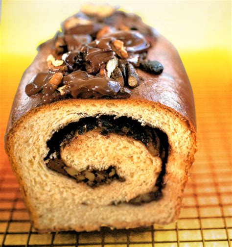 Mi Yaya Antonia Pan Dulce Relleno De Chocolate Espiral De Chocolate Y