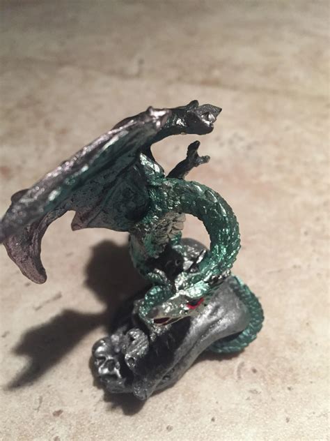 I just got this really cool dragon sculpture at a rare imports shop