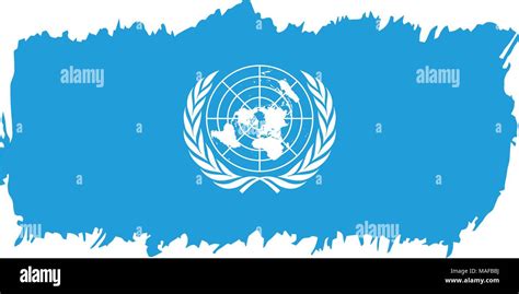 Un Flag Vector Illustration Stock Vector Image And Art Alamy