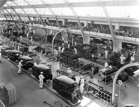 Ford Assembly Line Diagram 1920s Overview Of The Assembly Pr