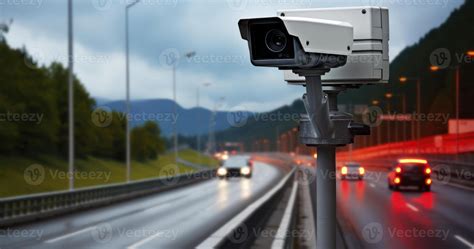 Ai Generated Traffic Compliance A Radar Speed Control Camera Mounted