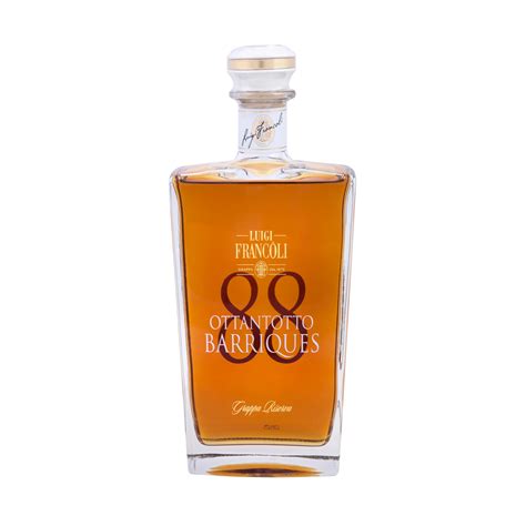 FRANCOLI Grappa Di Nebbiolo 88 Barriques 70cl Piacenza Da Bere