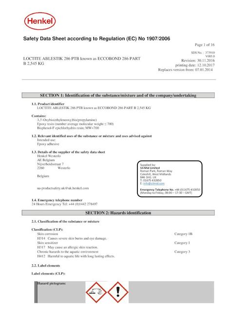 PDF Safety Data Sheet According To Regulation EC No ABLES