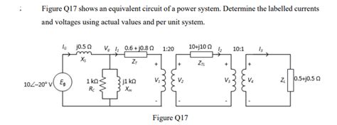 Solved Figure Q Shows An Equivalent Circuit Of A Power Chegg