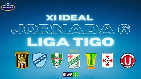 EL XI IDEAL DE LA SEXTA JORNADA LIGA TIGO 2023 YouTube