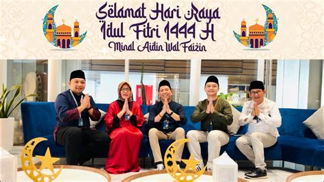 Ucapan Idul Fitri H Oleh Pemimpin Dan Pbp Bni Kc Tpr Youtube