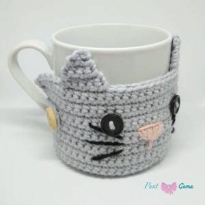 PATRON GRATIS Cubre Tazas A Crochet Cerdita Crochetisimo