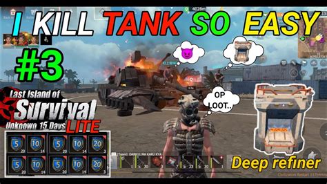 Last Island Of Survival Lite Gameplay Video I Kill Tank So Easy In