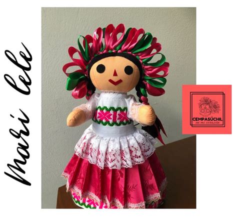 Mari lele muñeca artesanal Mexican Harajuku Wreaths