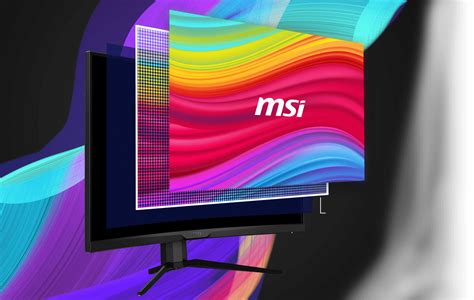 MSI MAG 275CQRF QD 27 Inch WQHD Curved Gaming Monitor 1000R Rapid VA