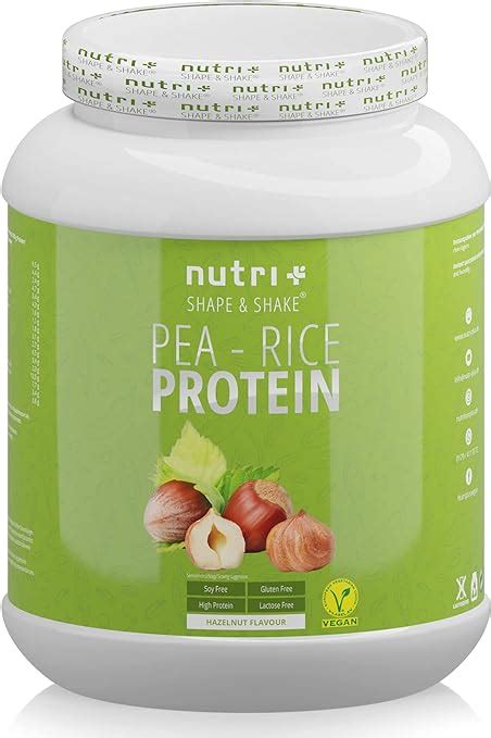 Veganistisch Proteine Eiwitpoeder Hazelnut Nutri Plus Kg Vegan Pea