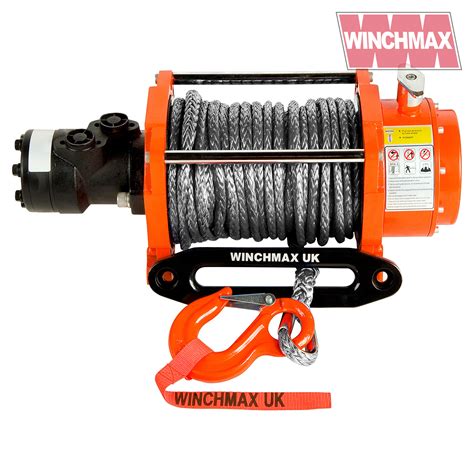 Hydraulic Winch Lb Winchmax Original Orange Winch With Dyneema