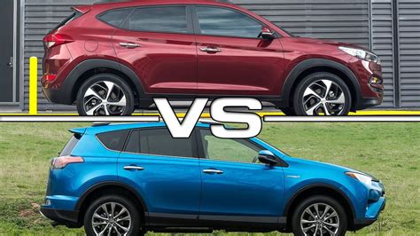 Toyota Rav Vs Hyundai Tucson Youtube