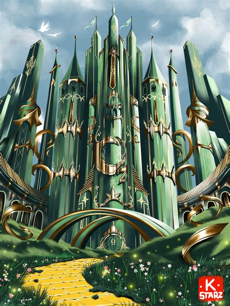 Artstation The Emerald City Of Oz