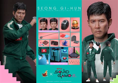 Seong Gi Hun Hot Toys TMS Figurine Squid Game