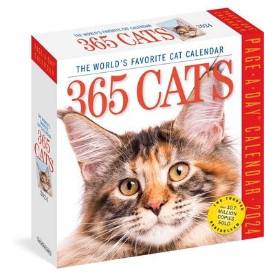 Cats Page A Day Calendar The World S Favorite Cat Calendar