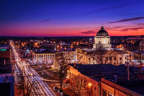 Monroe County Courthouse Bloomington In Usa