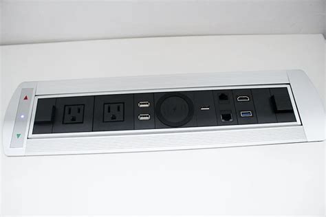 Motorized Automatic Flipping Socket Box For Conference Table Conference