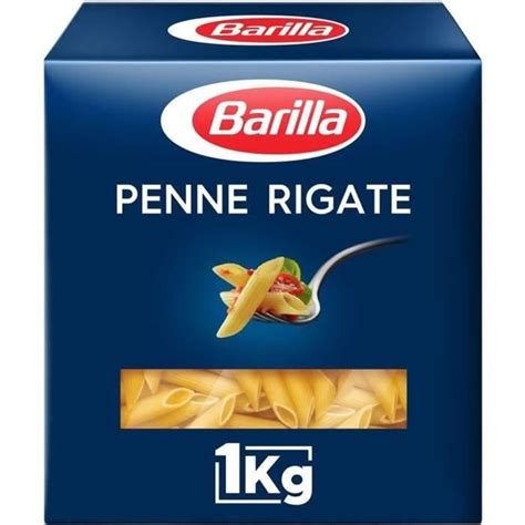 BARILLA Pâtes Penne Rigate paquet de 1 kg Cdiscount Au quotidien