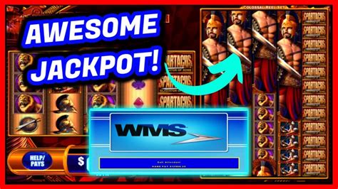 Finally A Jackpot Handpay Bet Spartacus Slot Machine