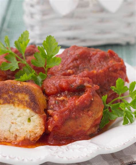 Ricetta Di Polpette Di Ricotta Col Sugo Pomi Italia