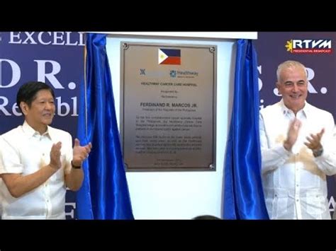 Inauguration Of The Healthway Cancer Care Hospital Youtube